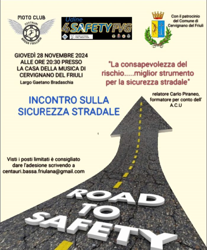 INCONTRO SULLA SICUREZZA STRADALE