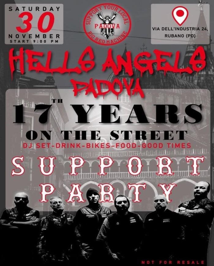 17° YEARS ON THE STREET