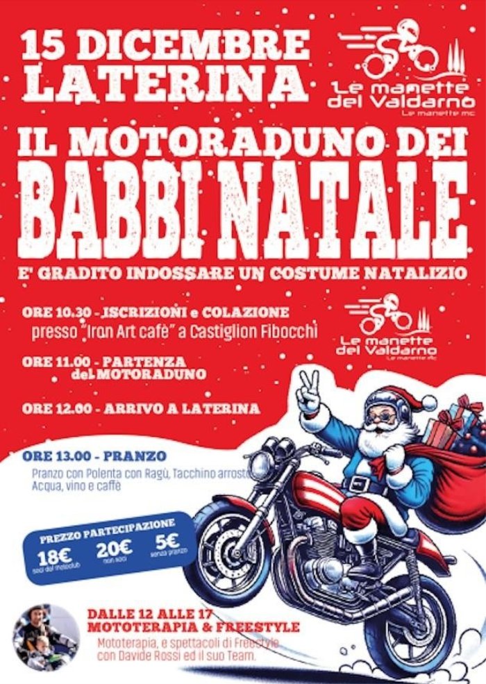 IL MOTORADUNO DEI BABBI NATALE
