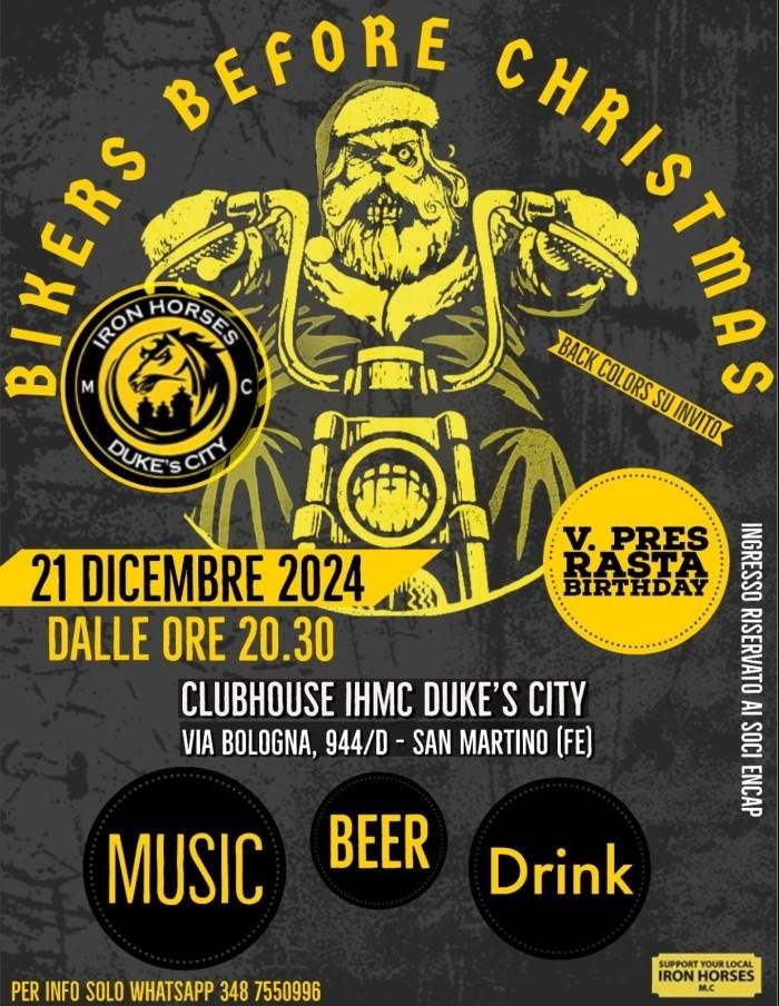 BIKERS BEFORE CHRISTMAS