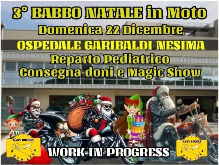 3° BABBO NATALE IN MOTO