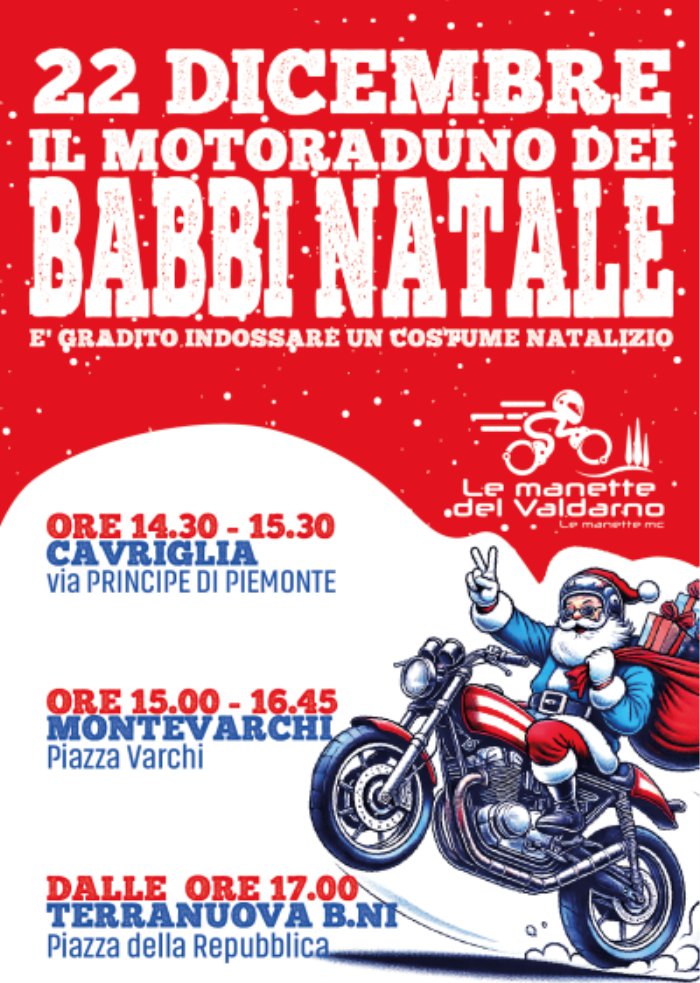 IL MOTORADUNO DEI BABBI NATALE