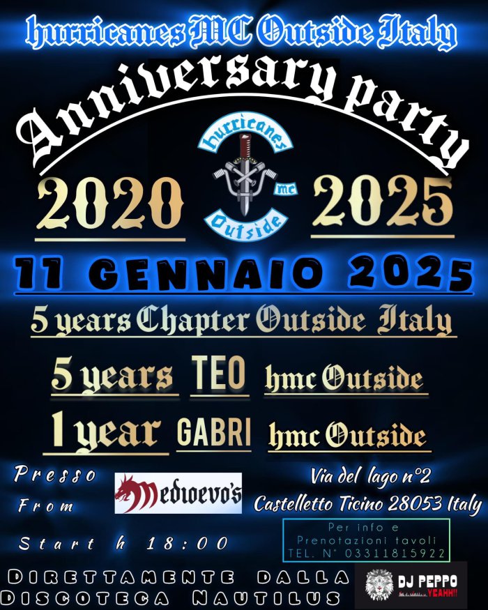 ANNIVERSARY PARTY