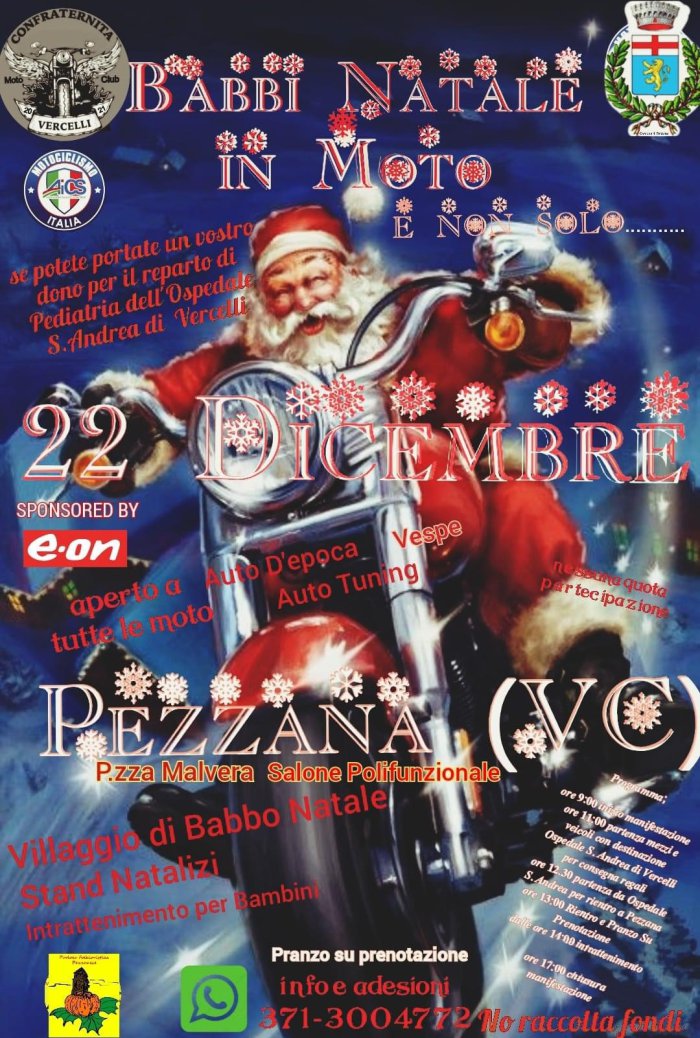 BABBI NATALE IN MOTO…e non solo