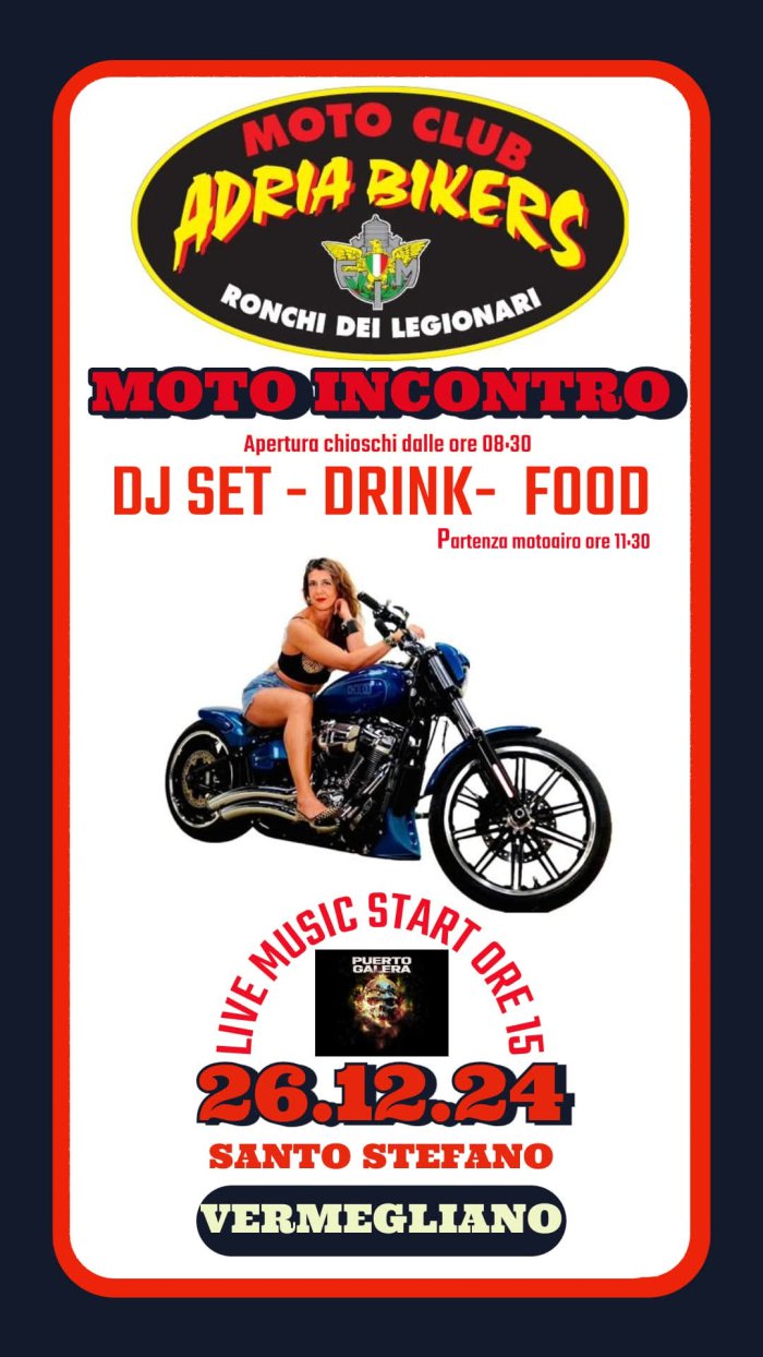 MOTO INCONTRO ADRIA BIKER