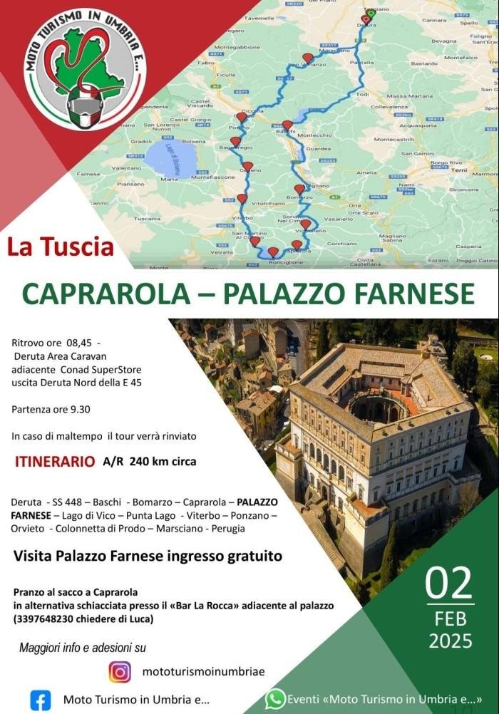 LA TUSCIA: CAPRAROLA - PALAZZO FARNESE
