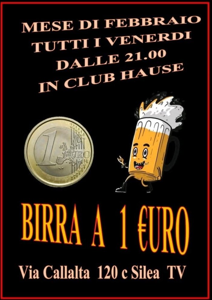 BIRRA A 1 €