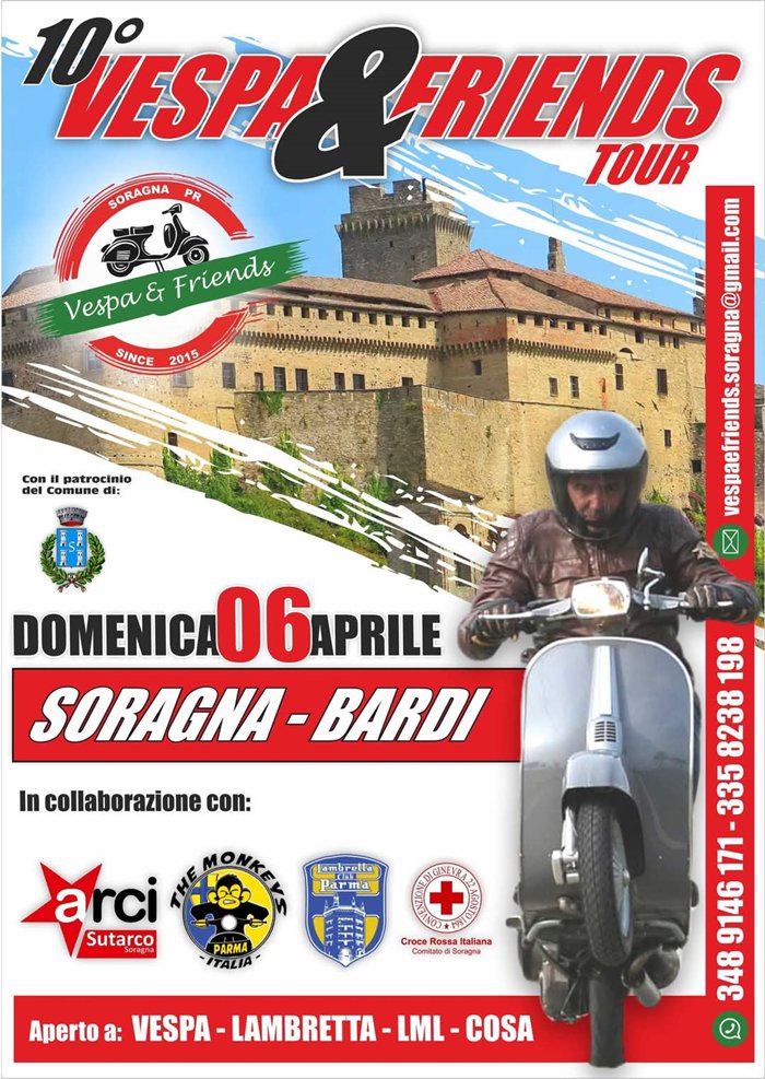 10 Vespa & Friends Tour