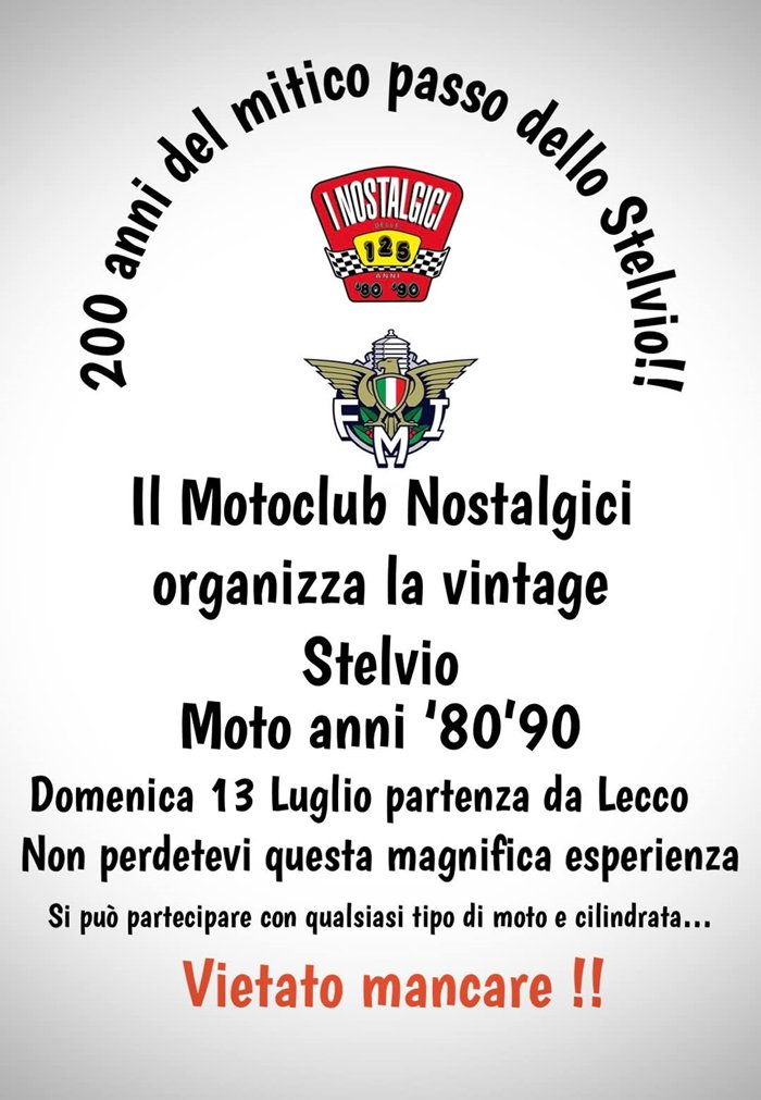 Stelvio Anni 80 90