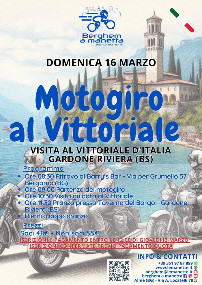 Motogiro al Vittoriale