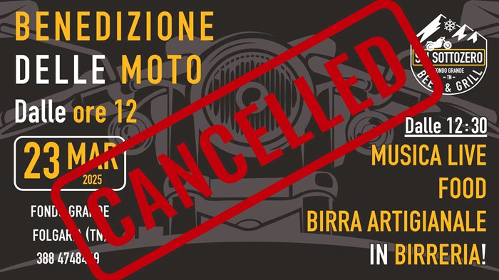 BENEDIZIONE DELLE MOTO