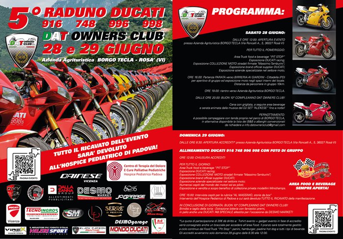 5° RADUNO DUCATI - DAT Owners Club - 10 ANNI