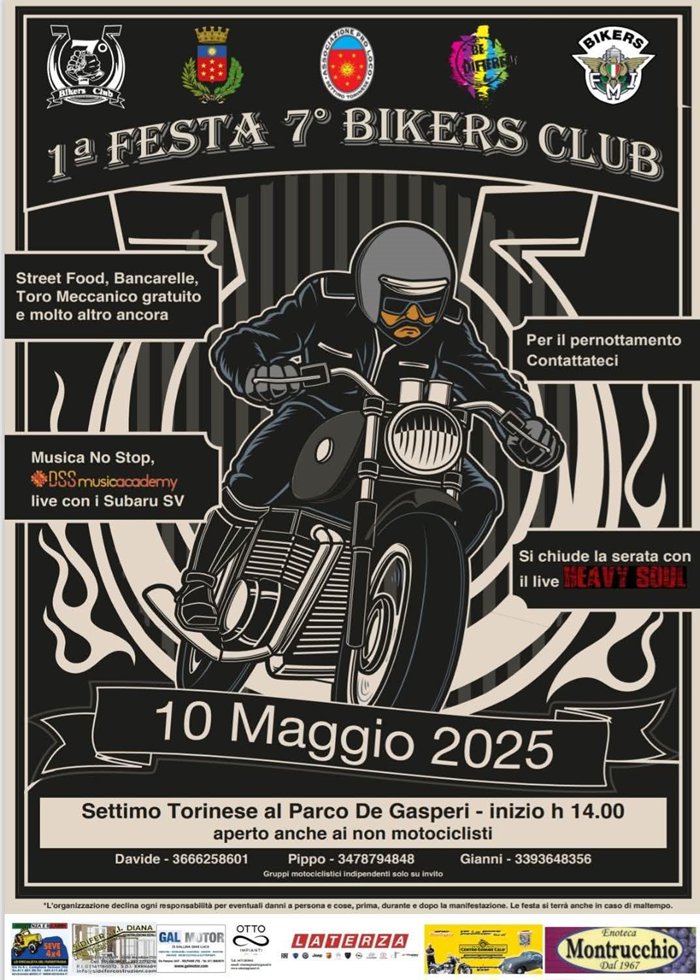 1A FESTA 7O BIKERS CLUB