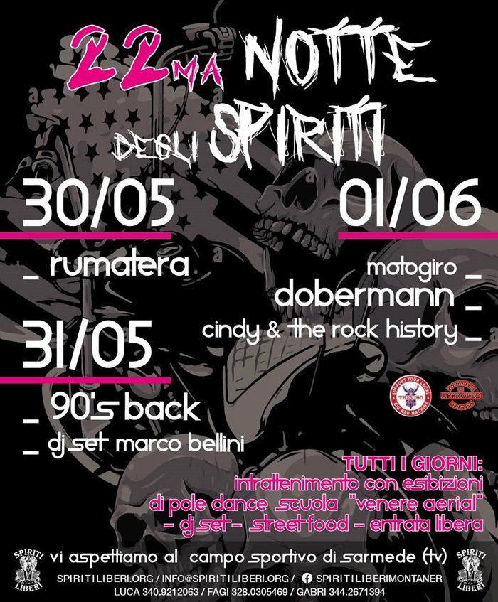 22 NOTTE DEGLI SPIRITI LIBERI