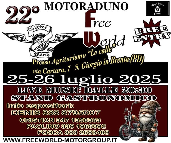 MOTO RADUNO FREE WORLD