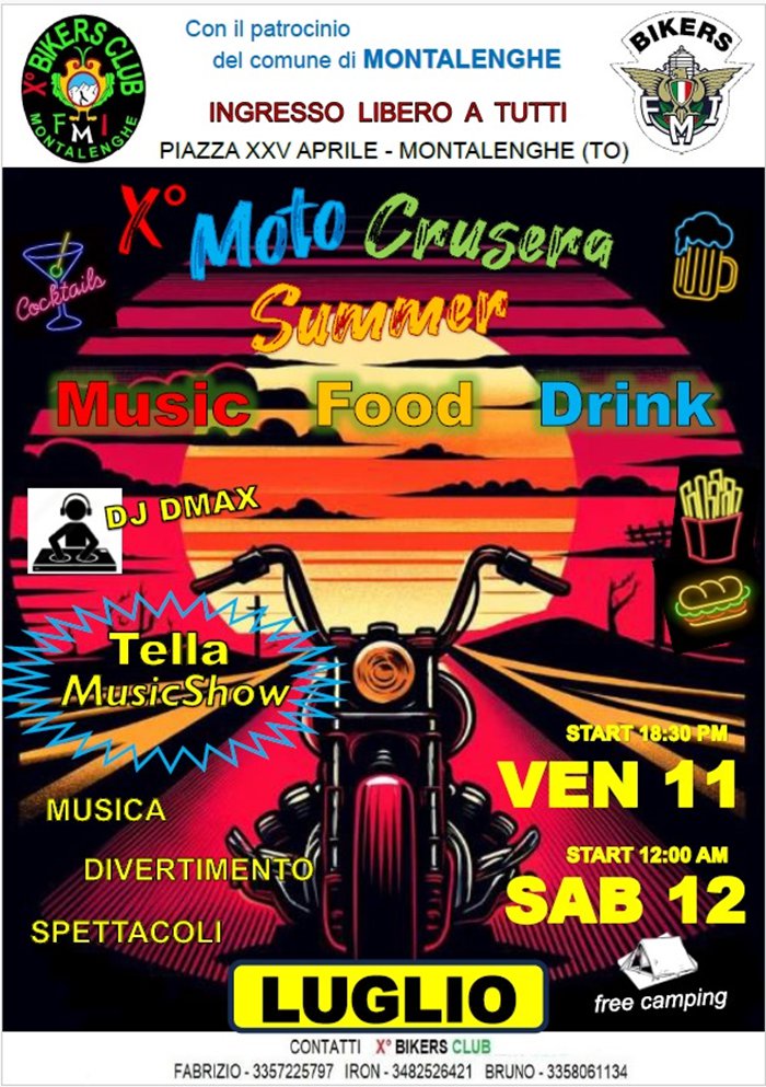 X ° Moto Crusera Summer