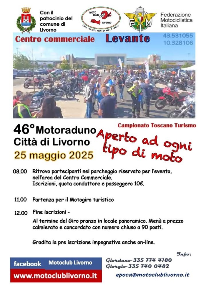 46^ MOTORADUNO CITTÀ DI LIVORNO