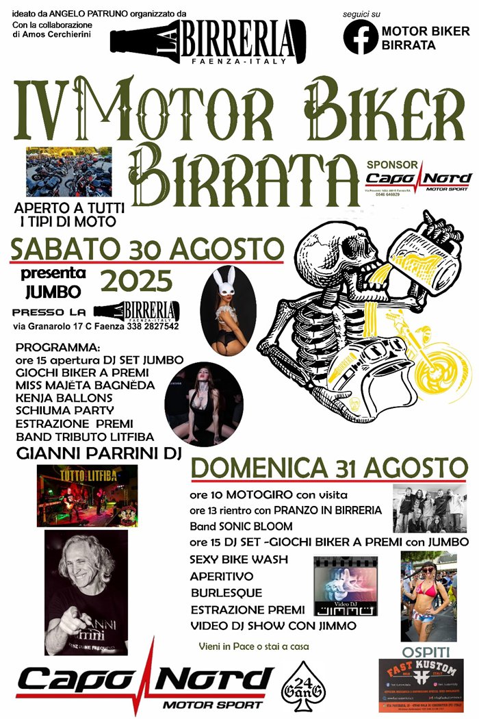 Motor Biker Birrata 