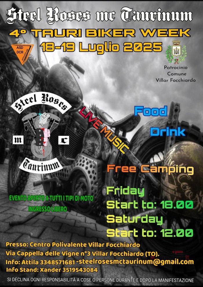 4° TAURI BIKER WEEK