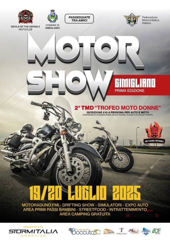 MOTOR SHOW DI GIMIGLIANO