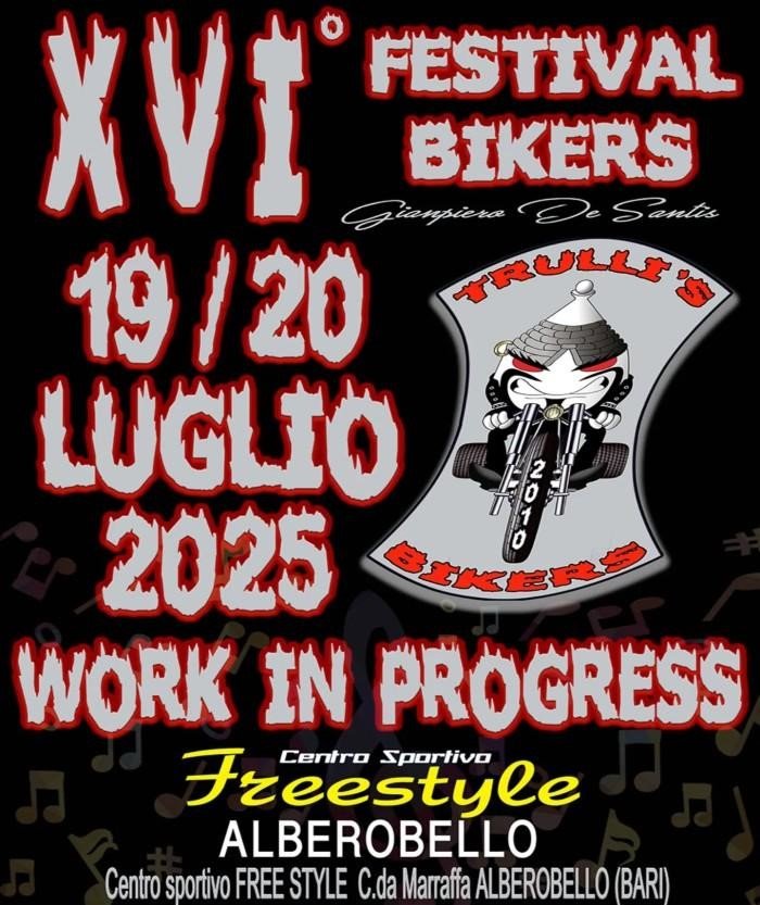 XVI° FESTIVAL BIKERS GIANPIERO DE SANTIS