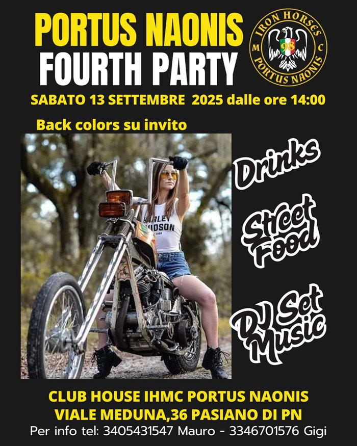 PORTUS NAONIS FOURTH PARTY