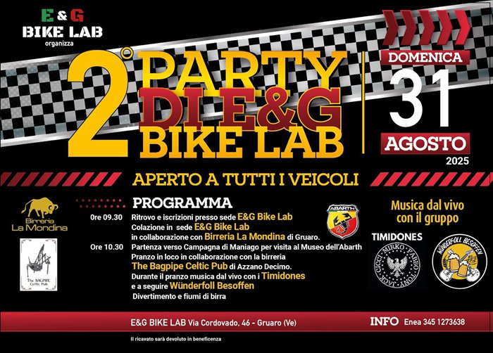 2 BIKE LAB PARTY
