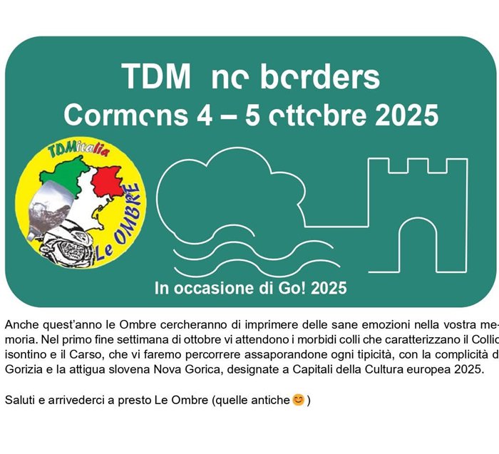 TDM NO BORDER 2025