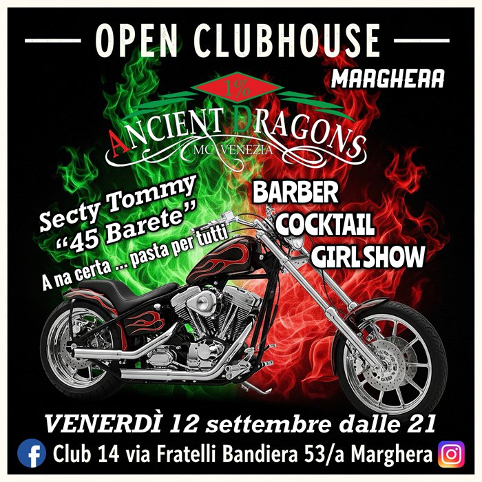 Ancient Dragons Open Clubhouse Marghera 