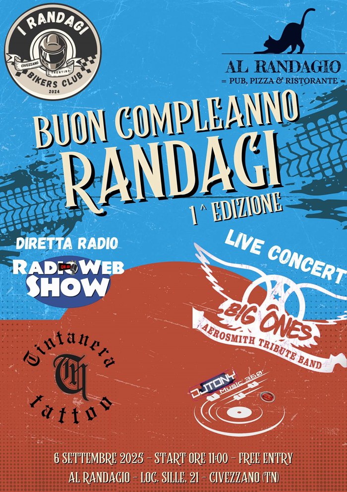 BUON COMPLEANNO RANDAGI
