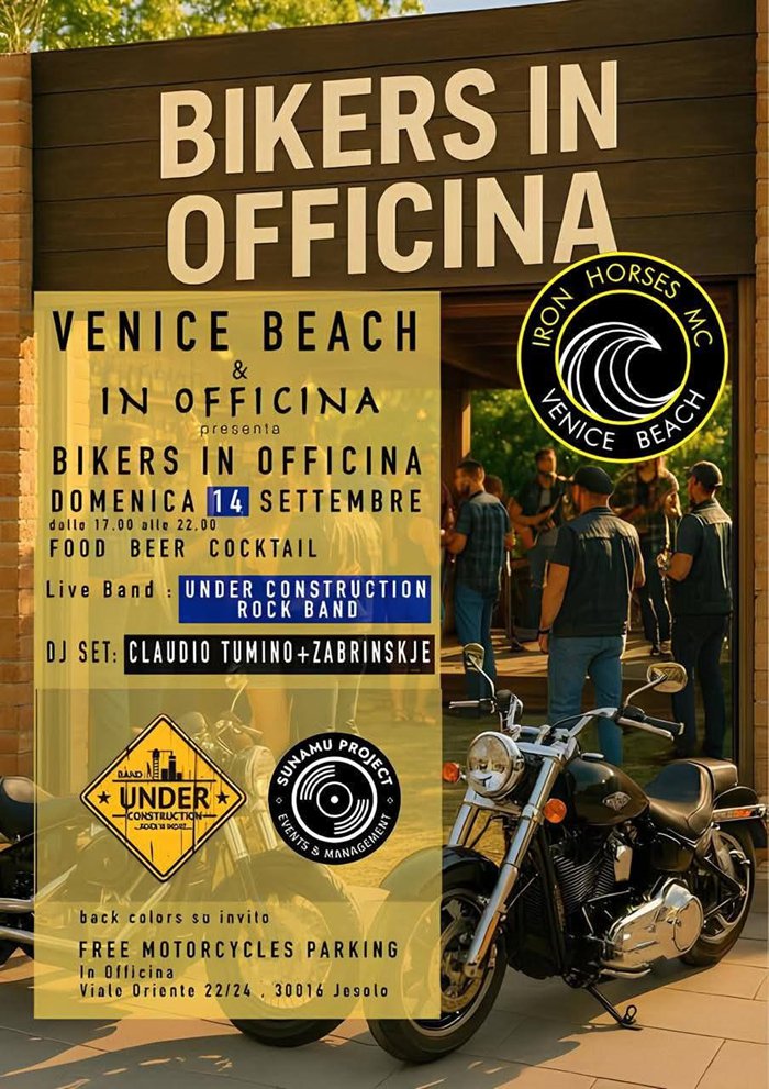 BIKERS IN OFFICINA