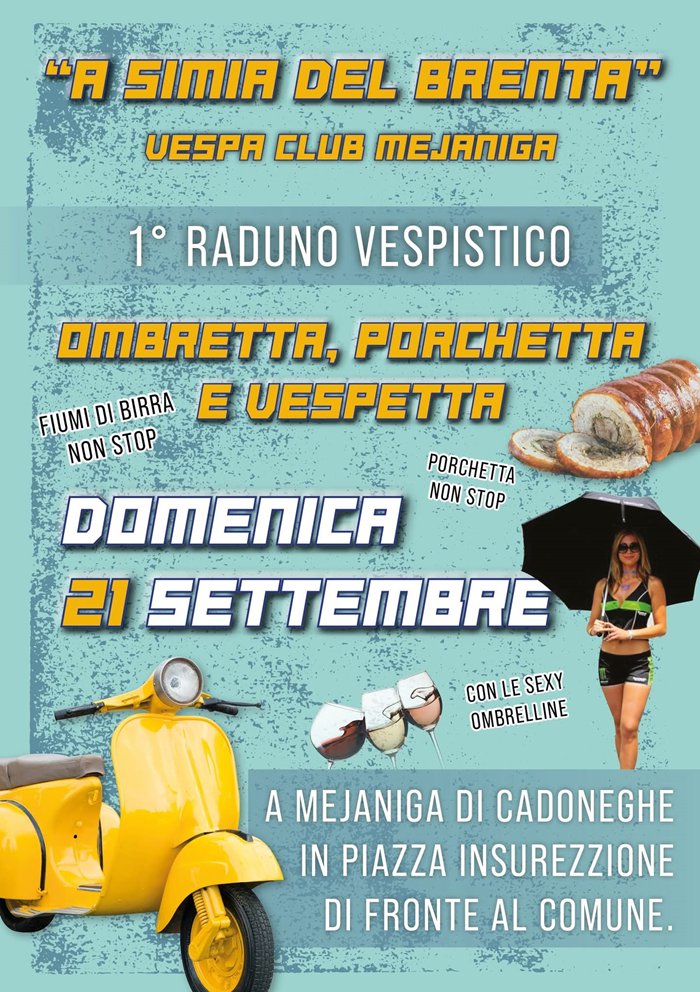 OMBRETTA PORCHETTA VESPETTA 