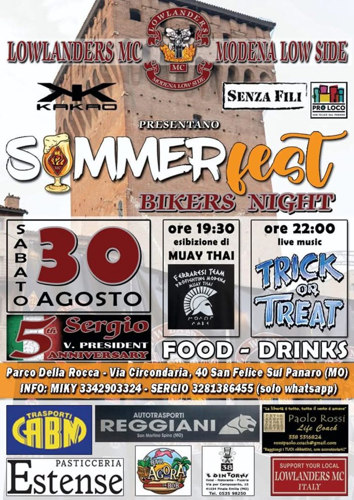 SUMMER FEST BIKER NIGHT