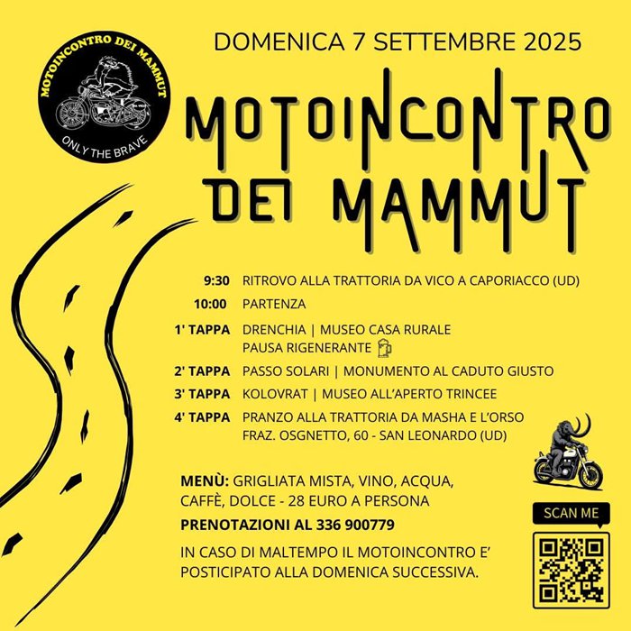 MOTOINCONTRO DEI MAMMUT 