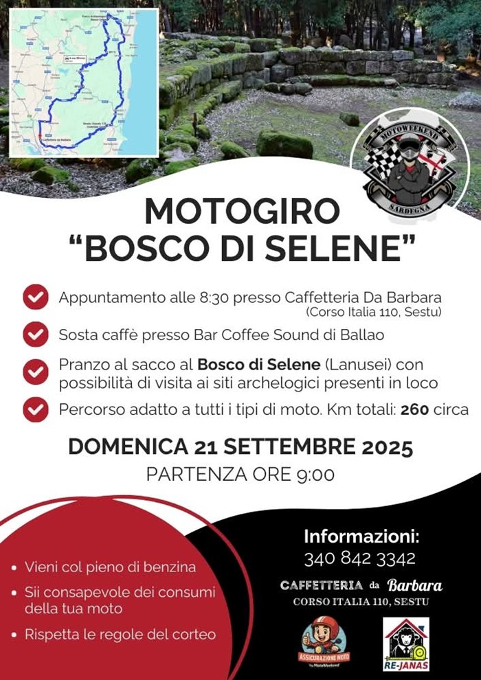 MOTOGIRO BOSCO DI SELENE