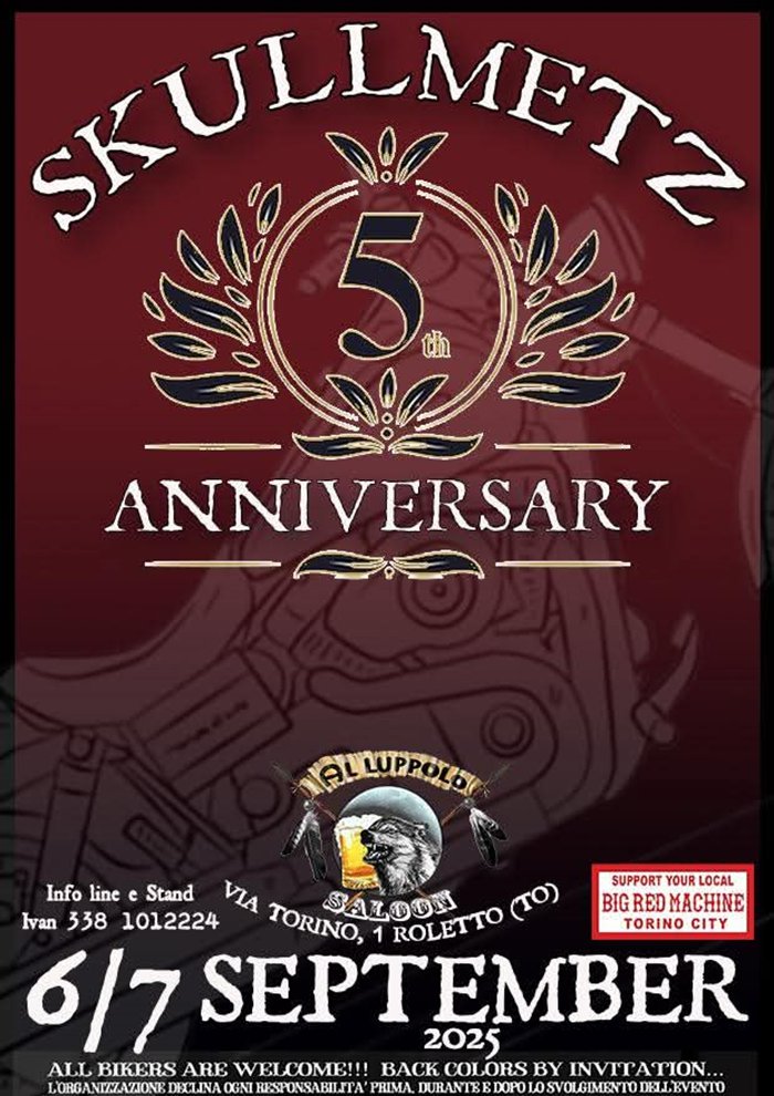 5 SKULLMETZ ANNIVERSARY