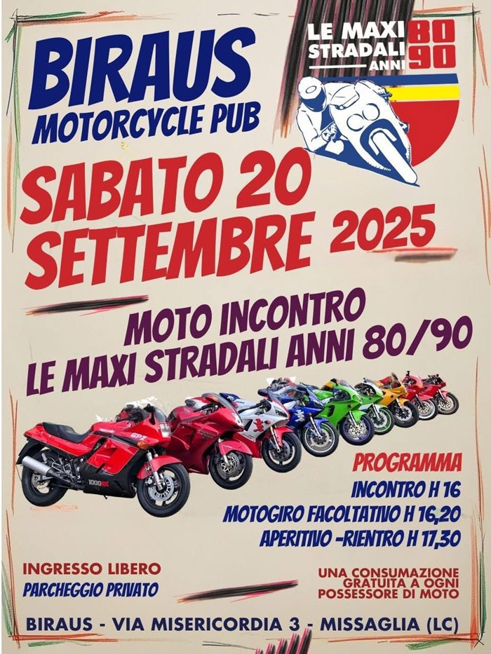 LE MAXISTRADALI ANNI 80 90