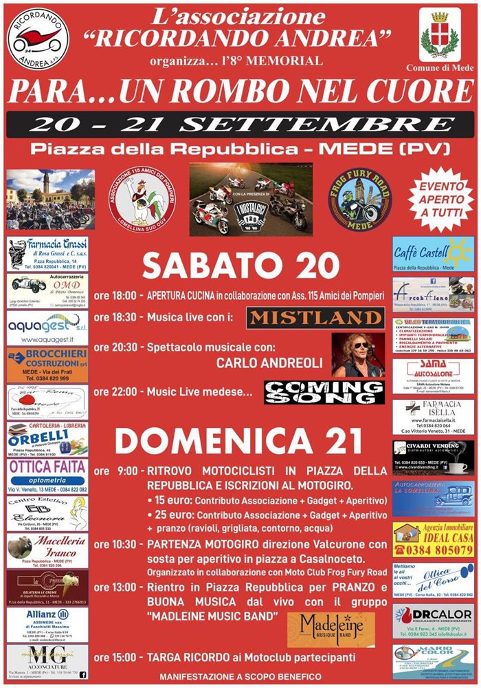 PARA…UN ROMBO NEL CUORE