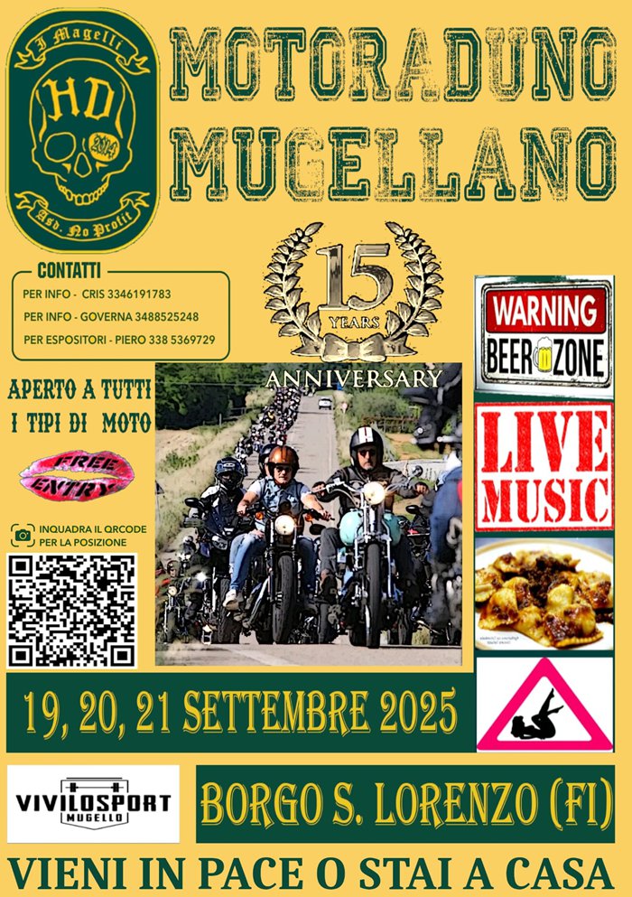 XV Motoraduno Mugellano