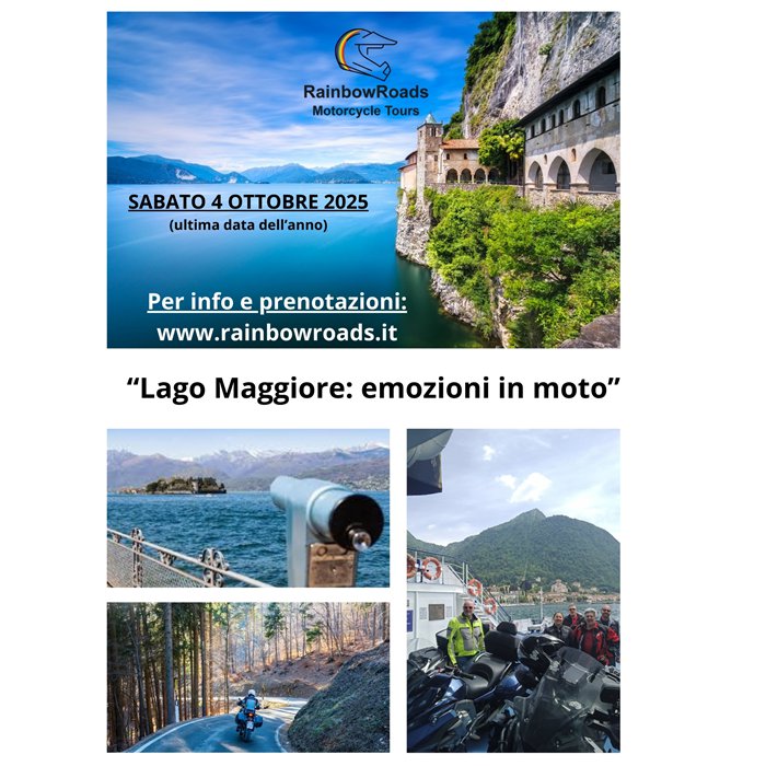 Lago Maggiore: emozioni in moto