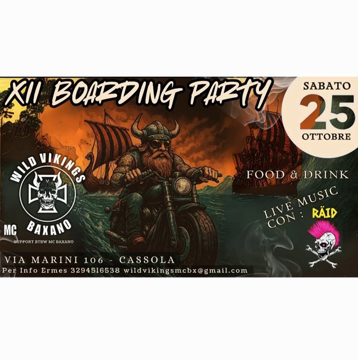 XII BOARDING PARTY