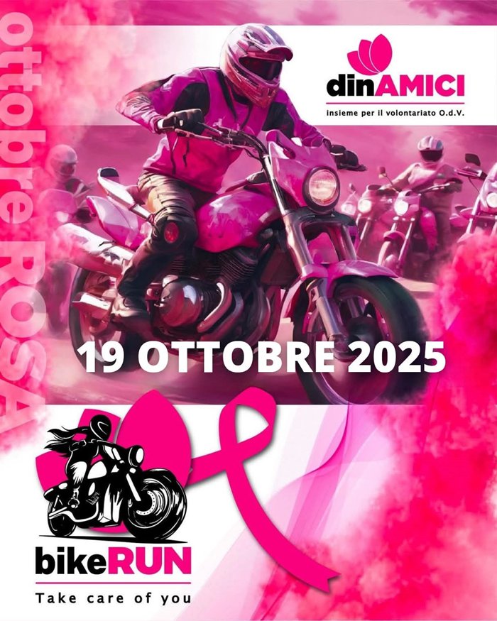 BIKE RUN IN ROSA