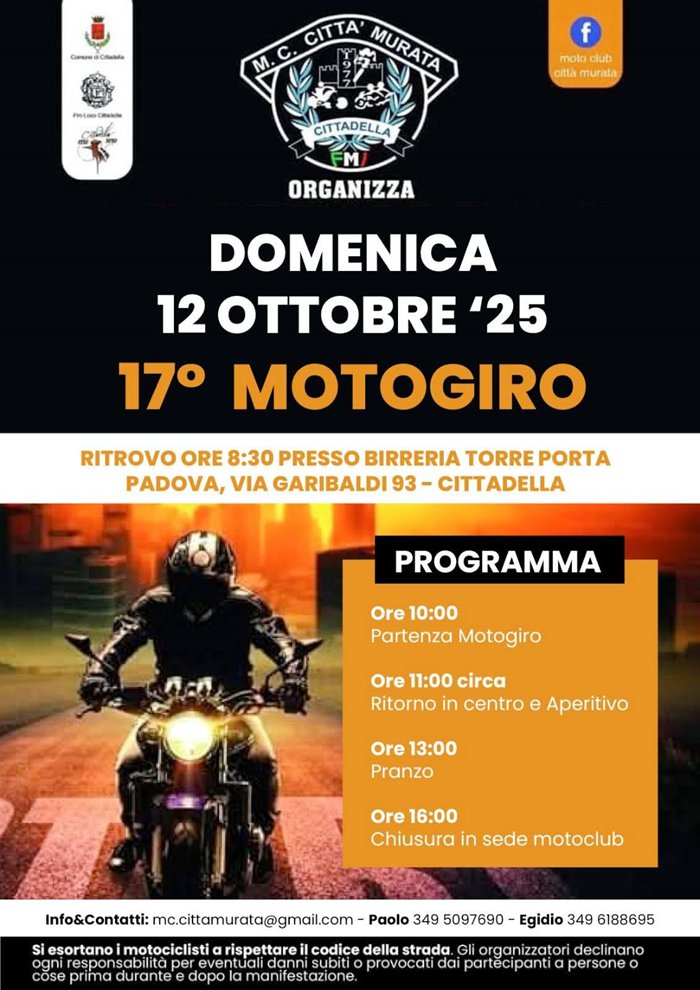 17° MOTO GIRO  CITTÀ MURATA