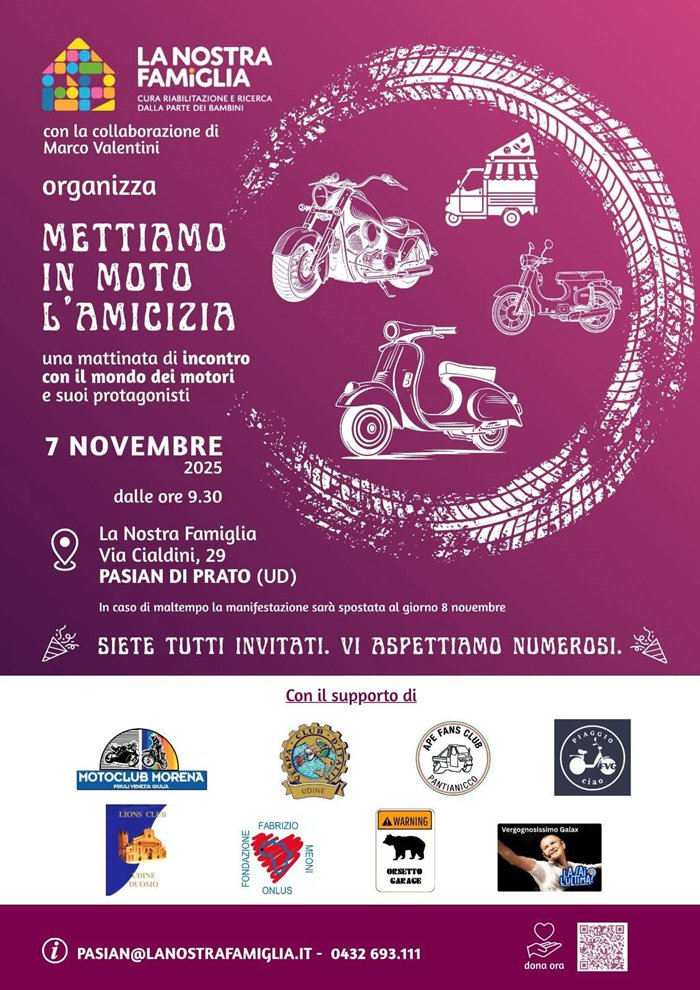 METTIAMO IN MOTO L AMICIZIA 