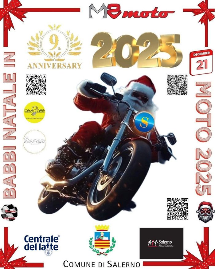 BABBI NATALE IN MOTO