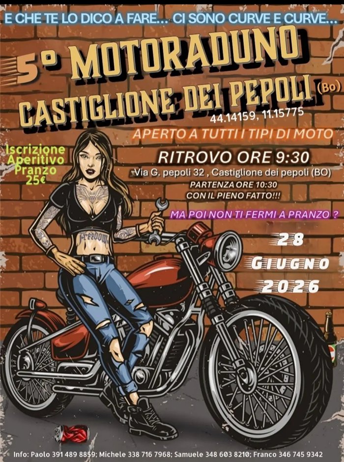 5° Motoraduno Castiglione dei Pepoli