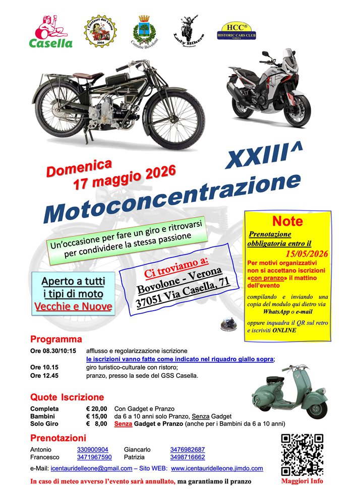 XXIII^ Motoconcentrazione 