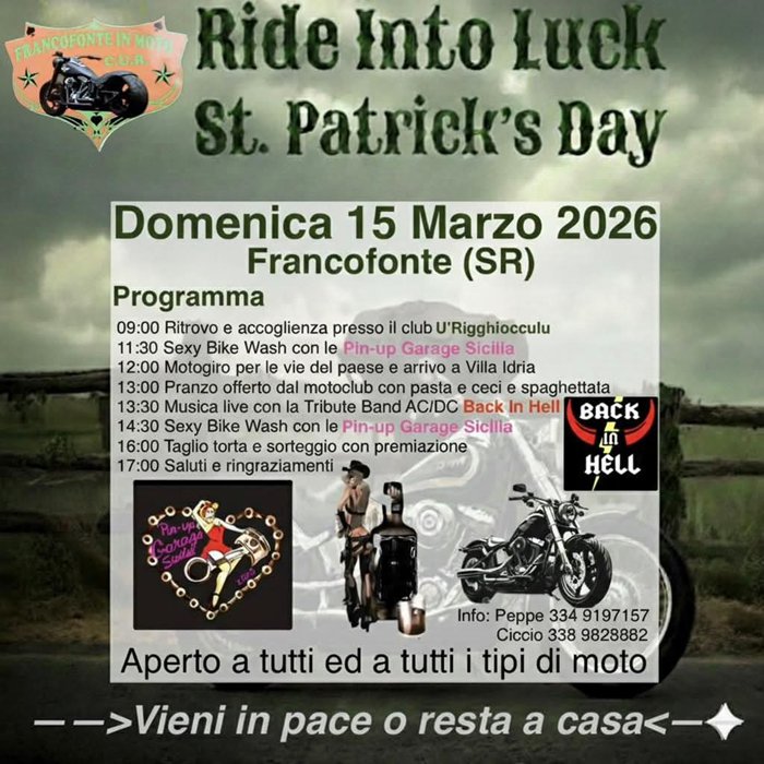 RIDE INTO LUCK