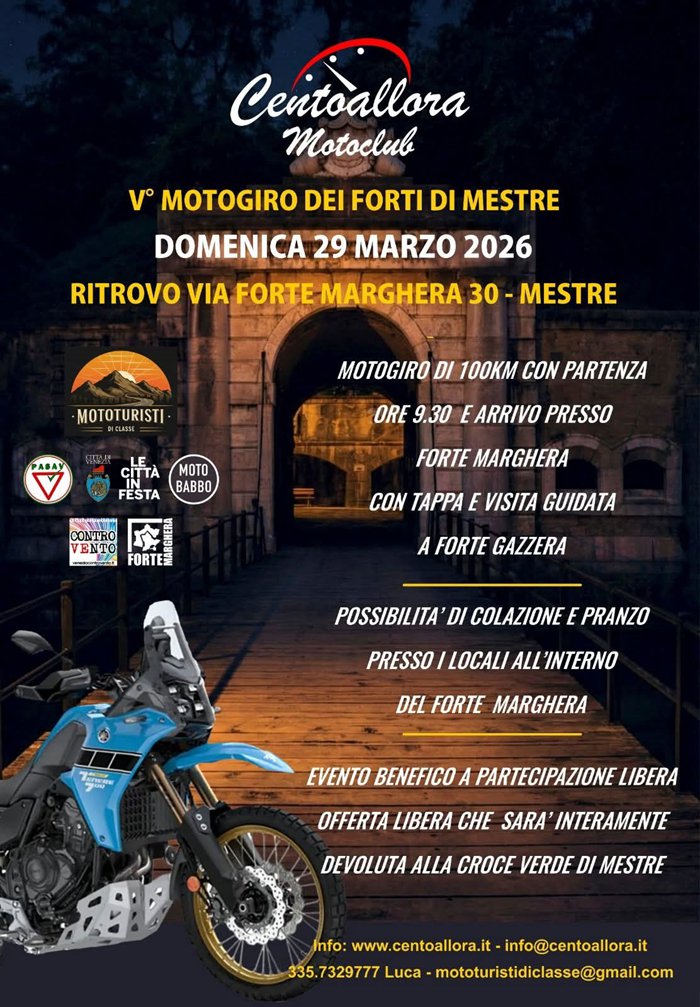 V° Motogiro dei Forti di Mestre