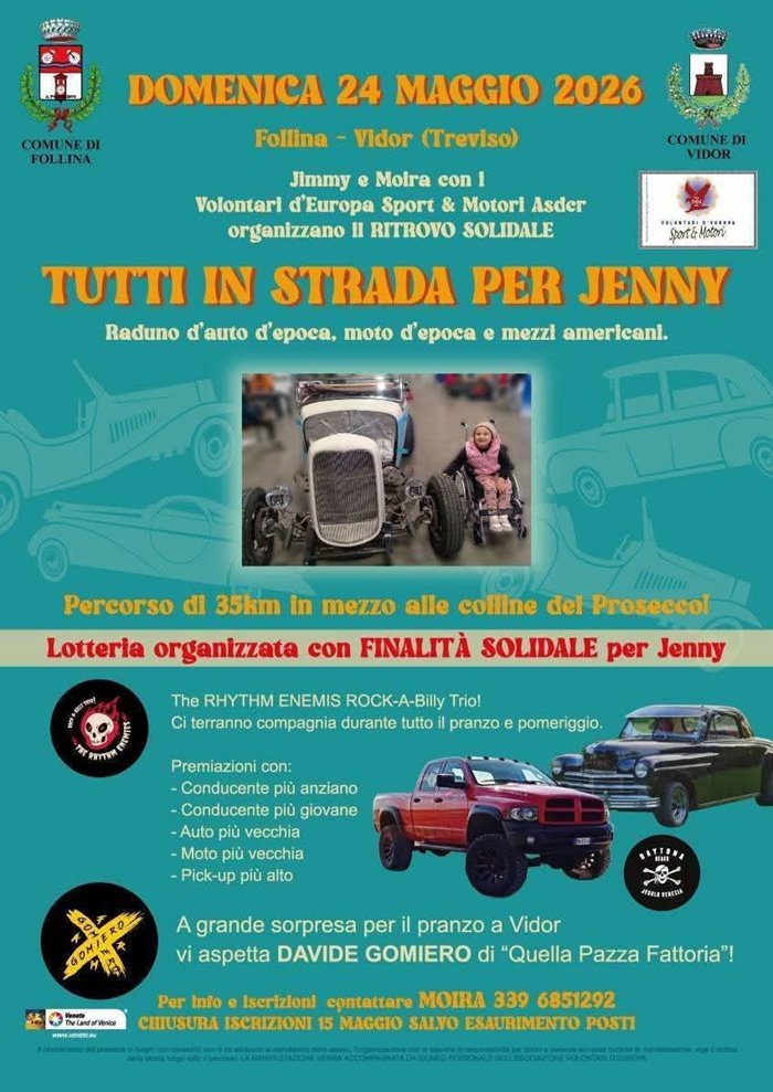 TUTTI IN STRADA PER JENNY